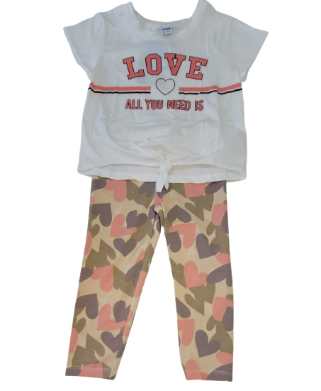CONJUNTO VERÃO FAKINI KIDS TAMANHO 14