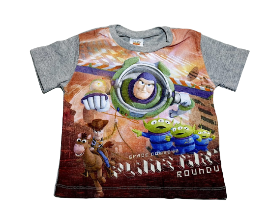 CAMISETA PERSONAGEM TOY STORY TAMANHO 01