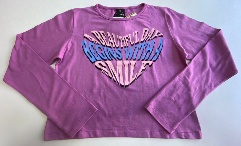 CAMISETA MANGA LONGA GLOOVE TAMANHO 18