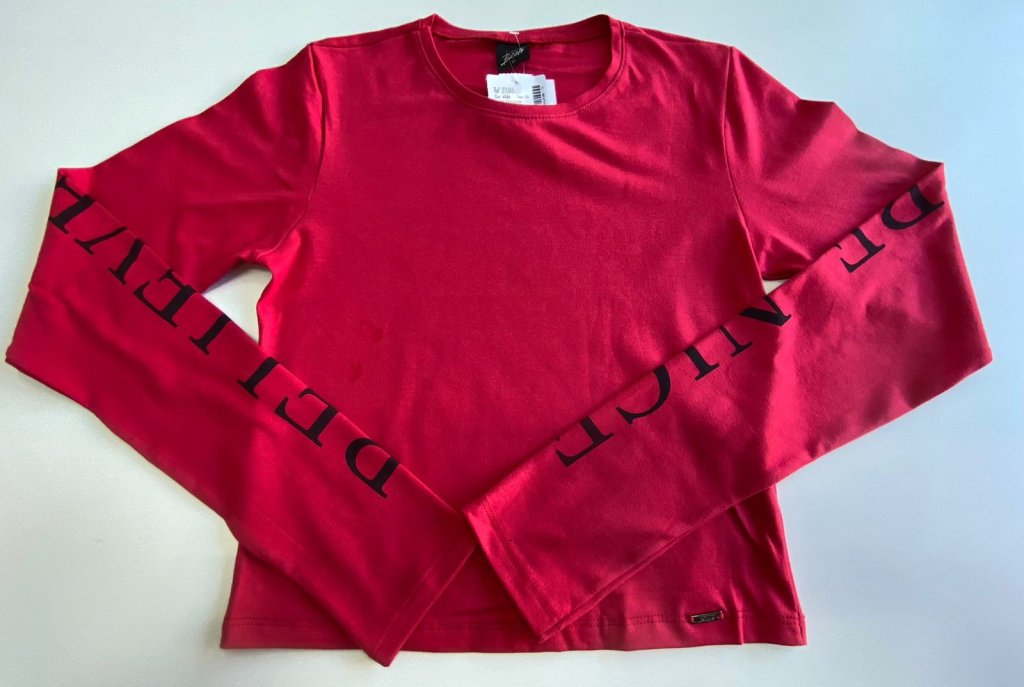 CAMISETA MANGA LONGA ELIAN TAMANHO 18