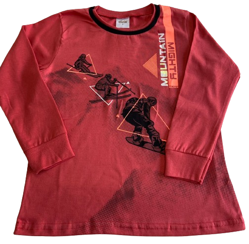 CAMISETA MANGA LONGA ELIAN TAMANHO 04