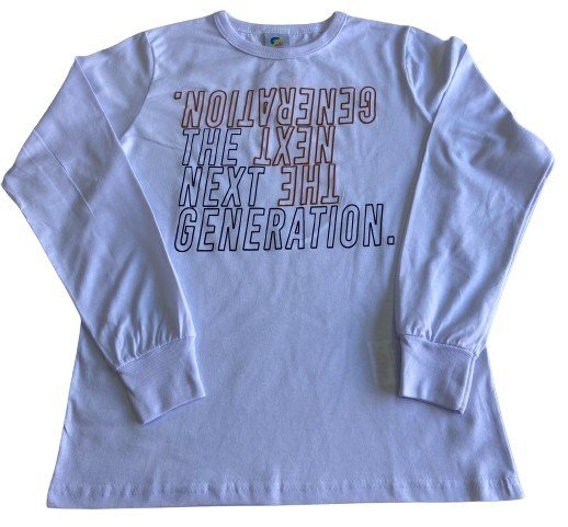 CAMISETA MANGA LONGA ALENICE TAMANHO 08