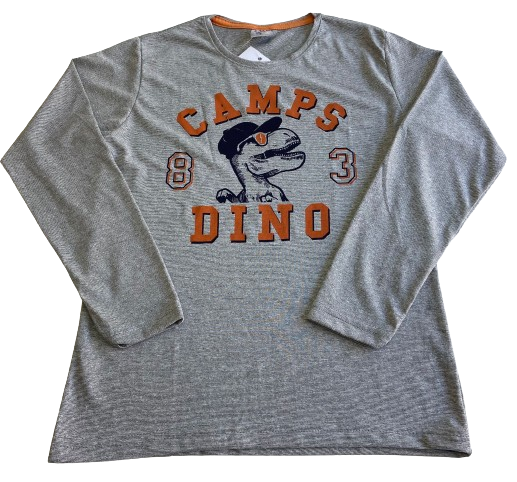 CAMISETA MANGA LONGA DESAYNER TAMANHO 08