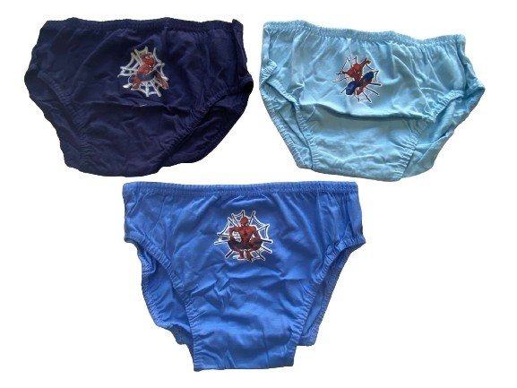 KIT DE 3 CUECAS MARVEL TAMANHO 10