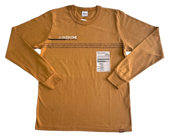 CAMISETA MANGA LONGA ELIAN TAMANHO 12