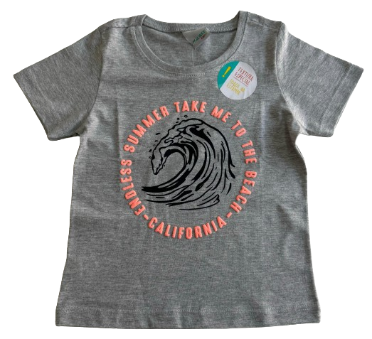 CAMISETA MANGA CURTA MALWEE TAMANHO 02