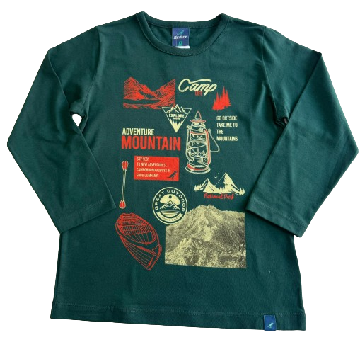 CAMISETA MANGA LONGA REI REX TAMANHO 04