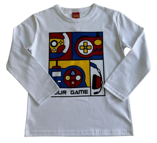 CAMISETA MANGA LONGA KYLY TAMANHO 04