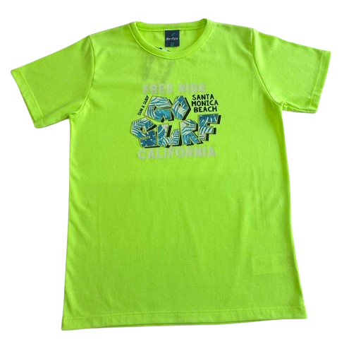 CAMISETA MANGA CURTA REIREX TAMANHO 08