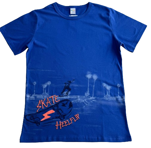 CAMISETA MANGA CURTA ALENICE TAMANHO 14