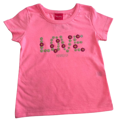 CAMISETA MANGA CURTA KELY KETY TAMANHO 04
