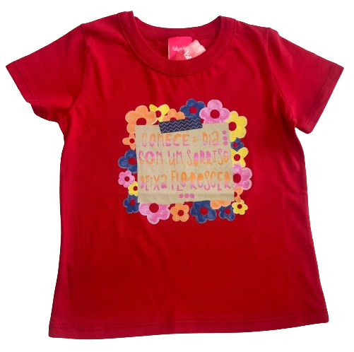 CAMISETA VERÃO KELYKETY TAMANHO 08