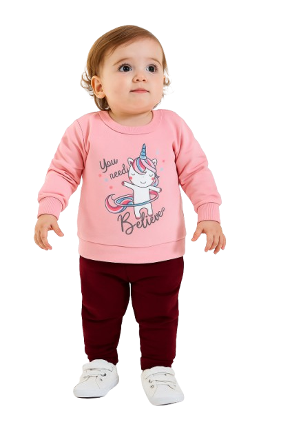 CONJUNTO INVERNO MALWEE MENINA TAMANHO 01