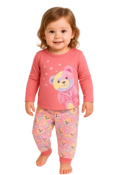 PIJAMA INVERNO KELY & KETY TAMANHO 01