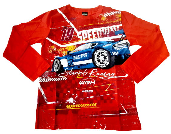 CAMISETA MANGA LONGA WRK TAMANHO 10