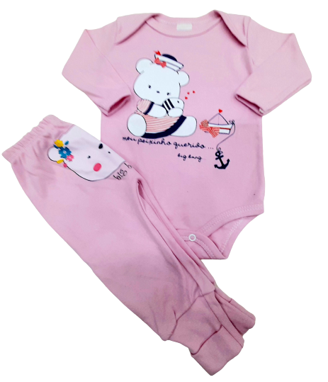 CONJUNTO BODY + MIJÃO BIG BANG  MENINA TAMANHO G