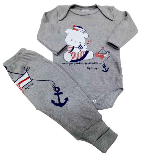 CONJUNTO BODY + MIJÃO BIG BANG  MENINA TAMANHO G
