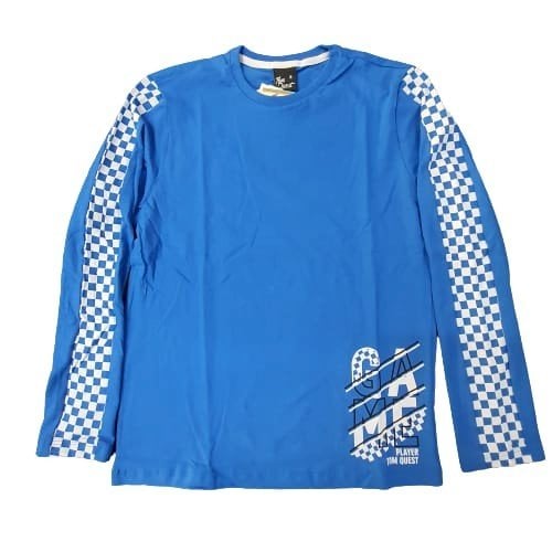 CAMISETA MANGA LONGA TOM QUEST TAMANHO 18