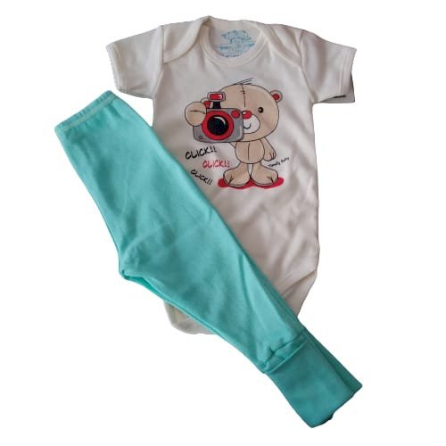 CONJUNTO BODY + MIJÃO TIMUFY MENINO TAMANHO G