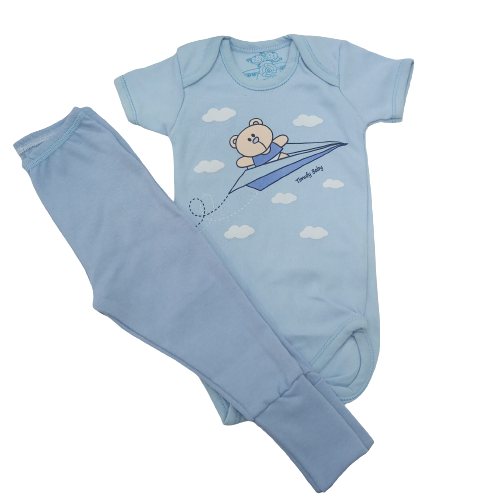 CONJUNTO BODY + MIJÃO TIMUFY MENINO TAMANHO G