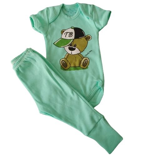 CONJUNTO BODY + MIJÃO TIMUFY MENINO TAMANHO M