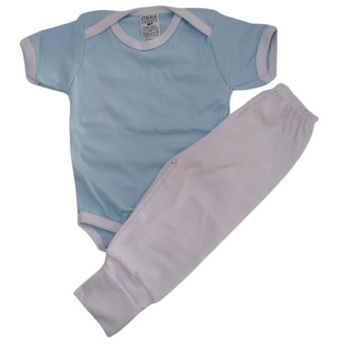 CONJUNTO BODY + MIJÃO UTALELE MENINO TAMANHO M