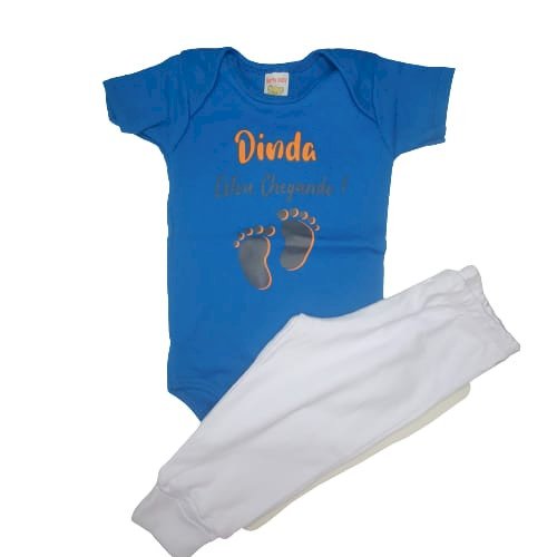 CONJUNTO BODY + MIJÃO BETTY BABY MENINO TAMANHO G