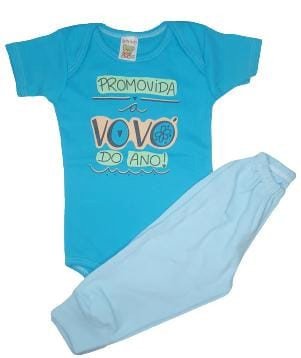 CONJUNTO BODY + MIJÃO BETTY BABY MENINO TAMANHO G