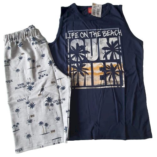 CONJUNTO VERÃO KYLY MENINO TAMANHO 16
