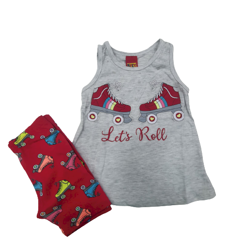 CONJUNTO VERÃO KYLY MENINA TAMANHO 02