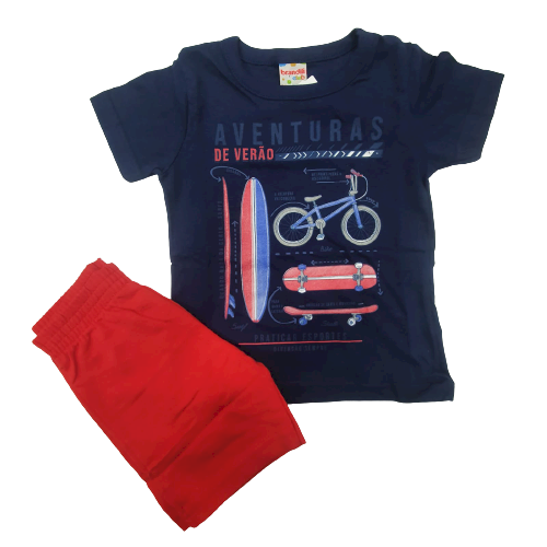 CONJUNTO VERÃO BRANDILI MENINO TAMANHO 01