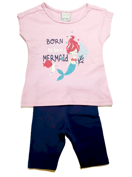 CONJUNTO VERÃO MALWEE MENINA TAMANHO M