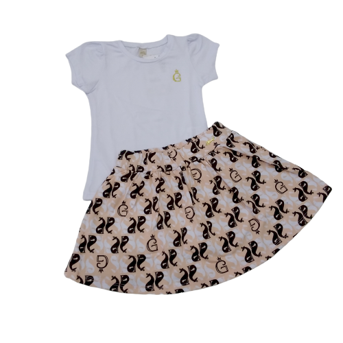 CONJUNTO VERÃO MENINA GLINNY TAMANHO 3