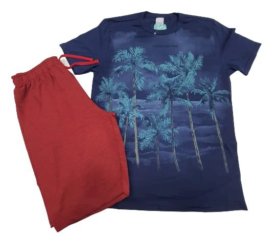 CONJUNTO VERÃO MALWEE KIDS MENINO TAMANHO 18