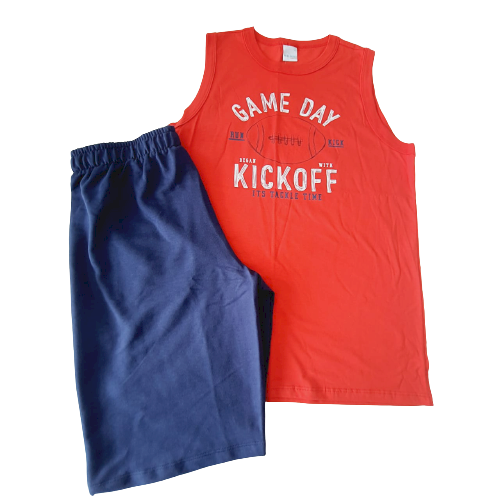 CONJUNTO VERÃO MALWEE KIDS MENINO TAMANHO 18