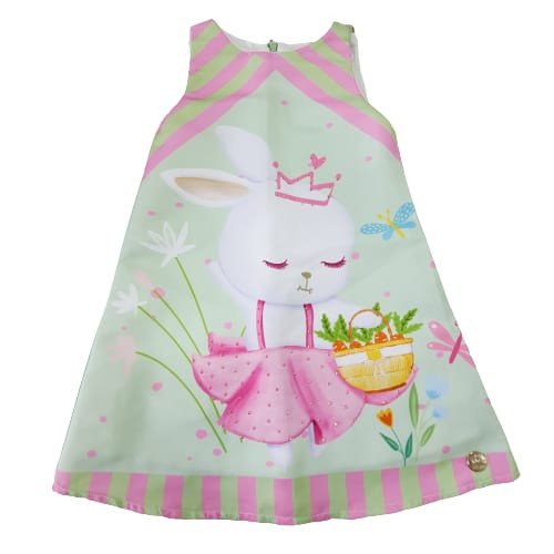 VESTIDO VERÃO MÁLAGAH MENINA TAMANHO 04
