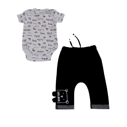 CONJUNTO VERÃO LUC.BOO MENINO TAMANHO GG