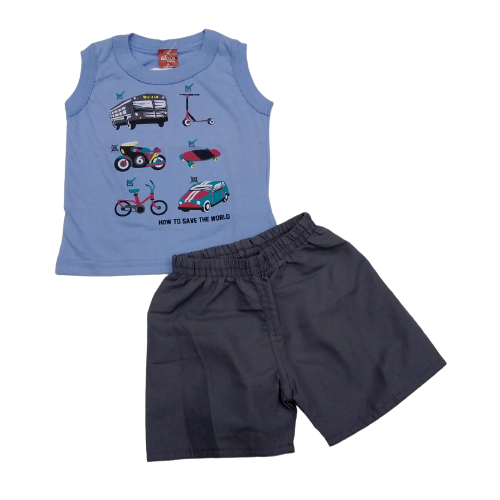 CONJUNTO VERÃO ELIAN MENINO TAMANHO G