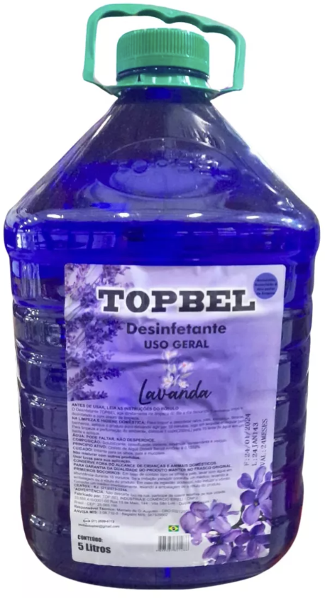 DESINFETANTE LAVANDA 5L - TOPBEL