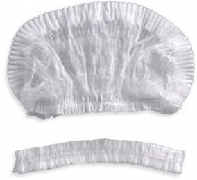 TOUCA BRANCA DESCARTÁVEL PCT C/100