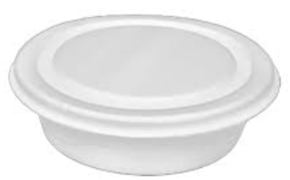 MARMITA DE ISOPOR R4 1100ML PCT C/100