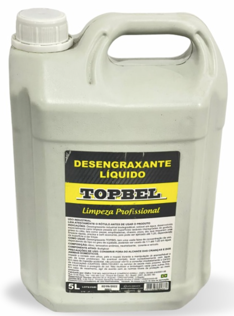 DESENGRAXANTE 5L - TOPBEL