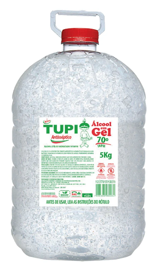ALCOOL GEL 5L - TUPI