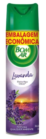 PULVERIZADOR LAVANDA 360ML - BOM AR
