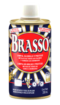 POLIDOR DE METAIS 200ML - BRASSO
