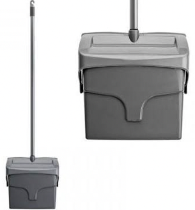 PÁ DE LIXO COLETORA CINZA - SUPER PRO BETTANIN