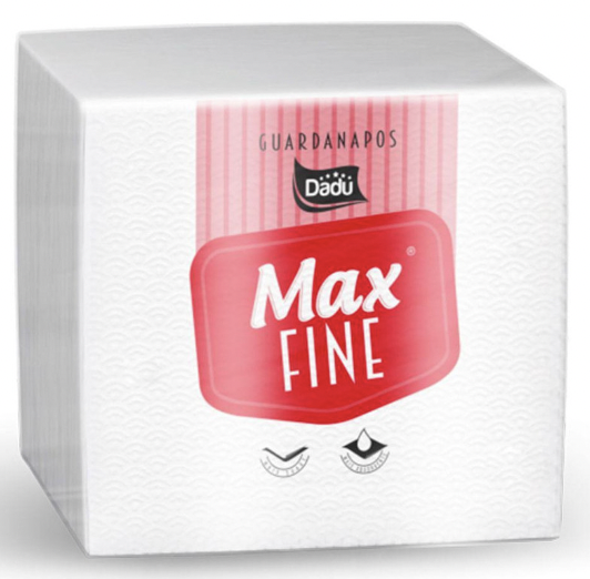 GUARDANAPO MAX FINE 33X30 PCT C/100 - DADU