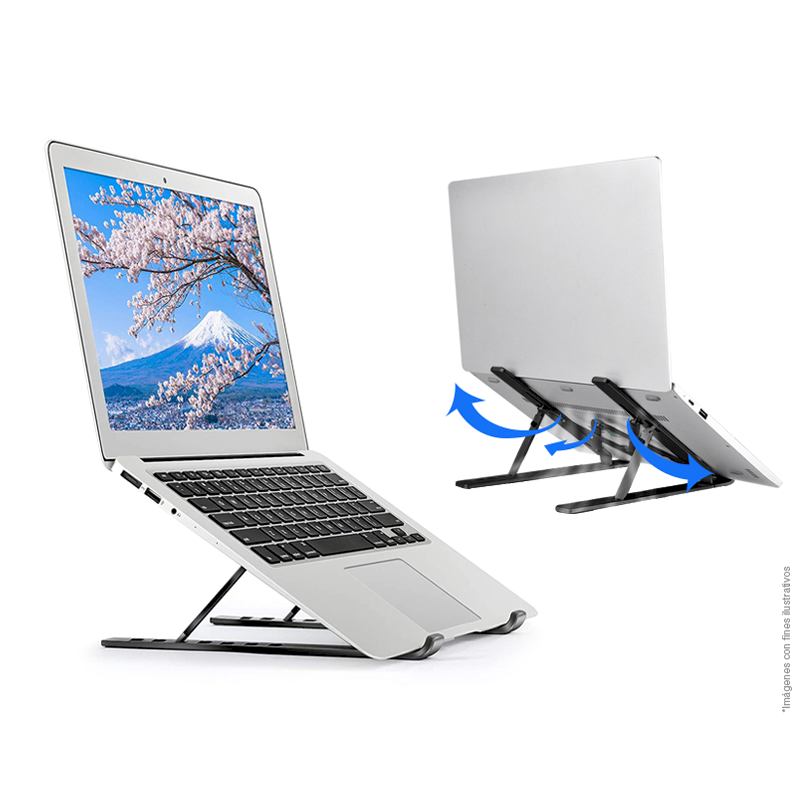 Suporte para notebook reclinável