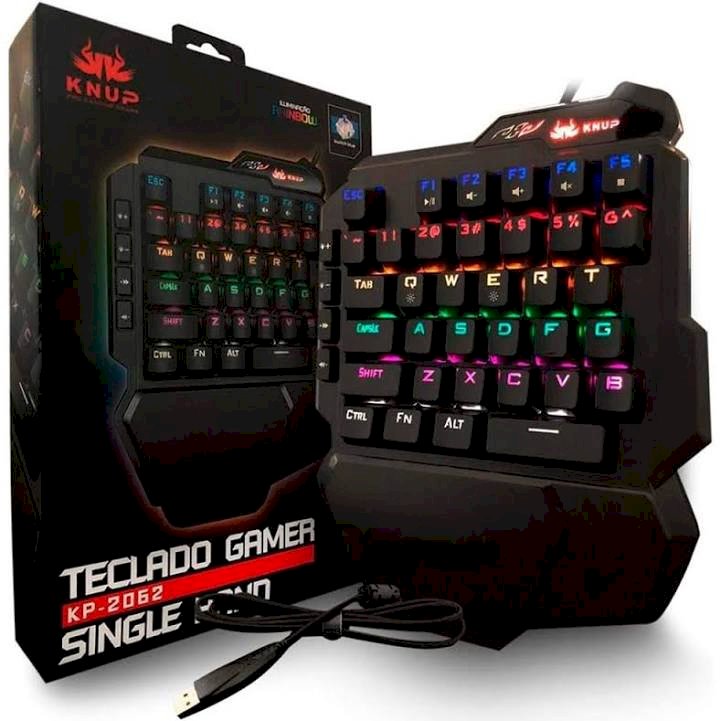 Teclado Gamer Single Handel KP-TM006