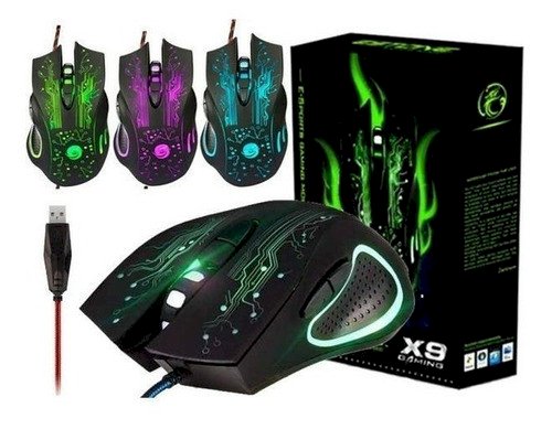 Mouse Gamer H'Maston X9